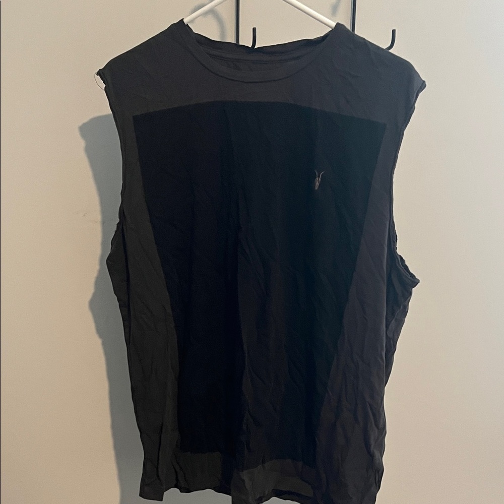 All Saints Black Tank Top